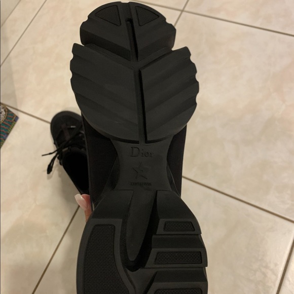 Brand new with box bag and receipt black Christian Dior Womens d connect sneaker - Picture 7 of 9
